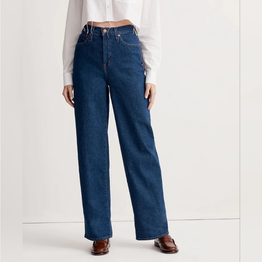 Madewell The Perfect Vintage Wide Leg Jean NWOT